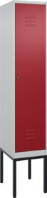 C+P Spind Classic PLUS Garderobenschrank mit 1 Abteil und Zylinderschloss, Höhe: 212 cm, Breite: 40 cm, Tiefe: 50 cm - Bild 1