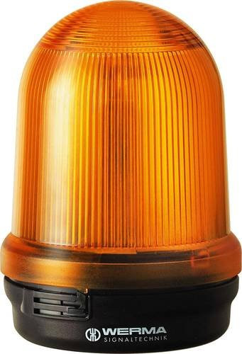 Werma Signalleuchte 826.300.00 Gelb Dauerlicht 12 V/24 V/48 V/110 V AC/DC - Bild 1