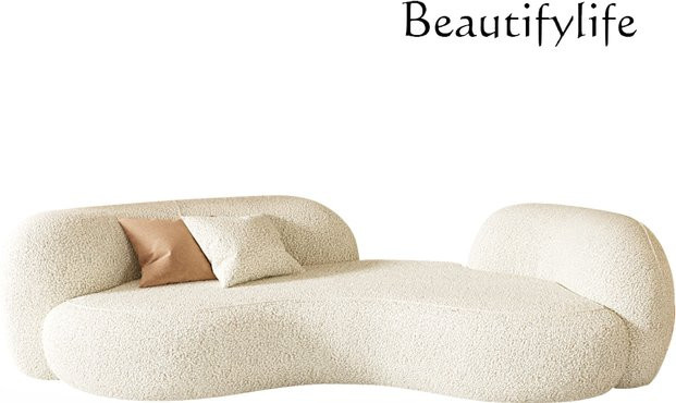 Wabi Sanfeng gebogenes Stoffsofa - Bild 1