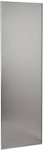 Schneider Electric NSY2SPX206 Seitenwand aus Edelstahl 304L mit Scotch Brite Oberfläche, Farbe Silber, H: 200 cm, B: 60 cm - Bild 1