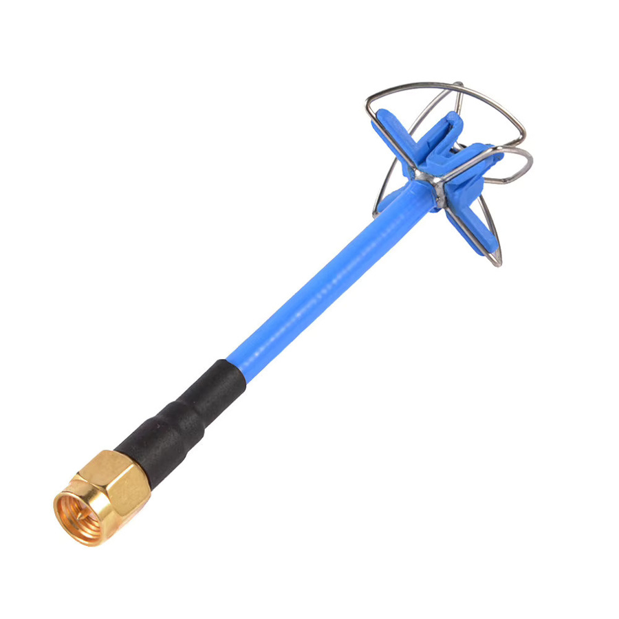 U-Angel-1988 5,8-GHz-Zirkularpolarisations-Senderantenne mit vierblättrigem Kleeblatt-Design in Rot für professionelle FPV-Renndrohnen - Bild 2