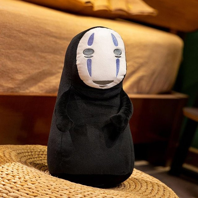 Yiran toy No Face Man Figur, Plüsch, 30cm, Schwarz - Bild 1