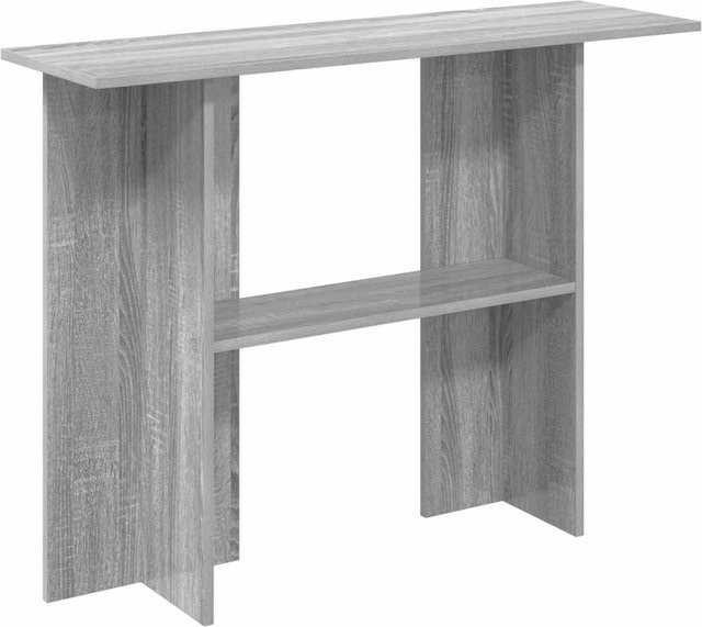 vidaXL Konsolentisch modern in Grau Sonoma aus Holzwerkstoff, B/T/H: 100 x 30 x 75 cm - Bild 1