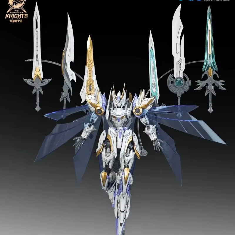 Bandai The Round Table Knights Sc-009 Divine Invoker-Percival Deluxe Edition, Modellbausatz, 1:144, Actionfigur - Bild 2