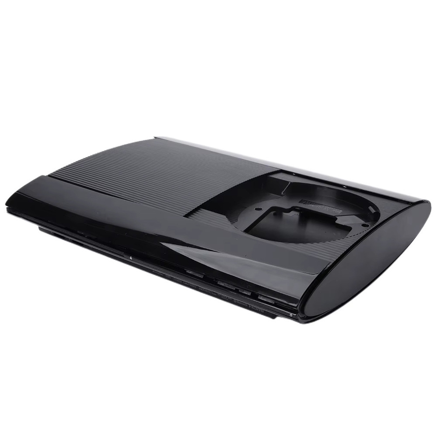 Sony PlayStation PS3 Super Slim 4K 4000 Komplettes Gehäuse mit Frontplatte und Schrauben in Schwarz - Bild 5