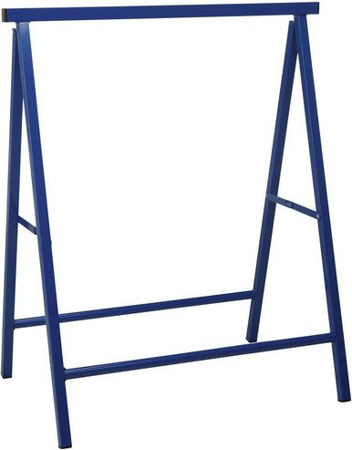 pro-bau-tec Klappbock aus Metall in Blau mit einer maximalen Tragfähigkeit von 200 kg - Bild 1