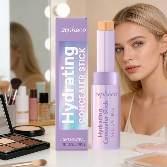 zephoco Foundation Contour Makeup Stick, mattes Finish, Unisex - Bild 1