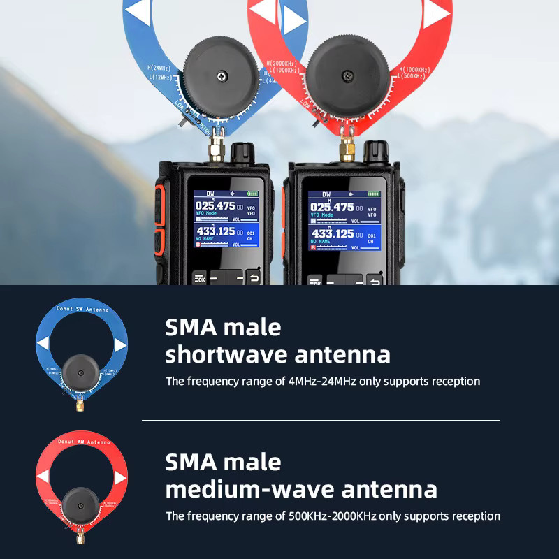 SHJ H28Y Handfunkgerät HF in Schwarz mit 10 W Leistung, 960 Kanälen und Bluetooth-Funkprogrammierung - Bild 5