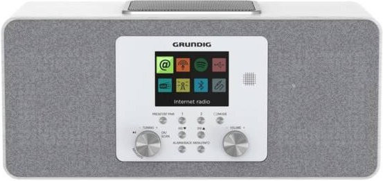Grundig DTR 6100 2.1 DAB+ Web Internetradio in Weiß - Bild 1