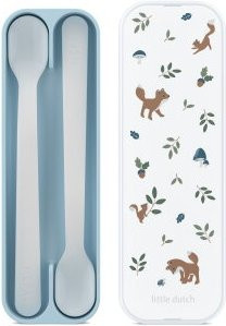 Mepal Mio Lernlöffel Set 2-teilig Little Dutch Forest Friends in Multicolour - Bild 1