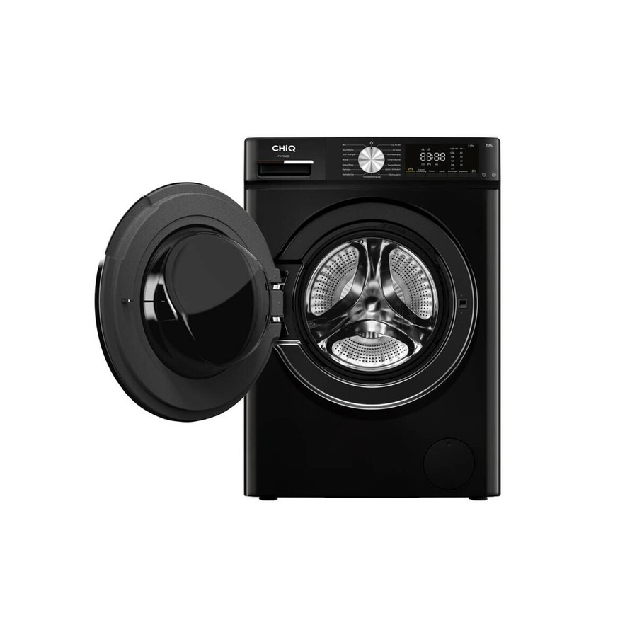 CHiQ Waschmaschine PW75862B schwarz, Frontlader, 7 kg Waschkapazität, B/H/T: 60 x 85 x 52 cm - Bild 2