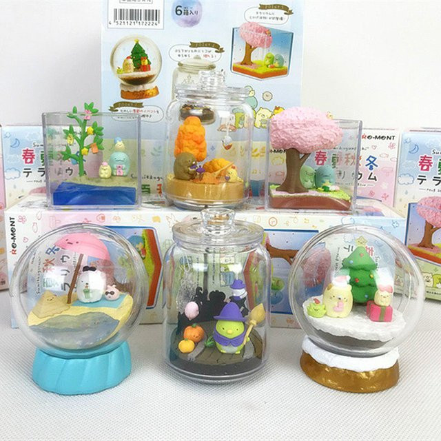 Rement Sumikkogurashi Vier Jahreszeiten Terrarium, Einzelfigur - Bild 1
