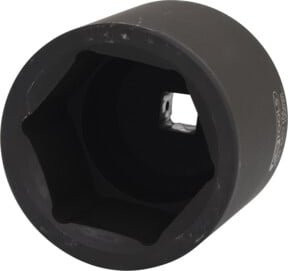 KS Tools Sechskant-Kraftstecknuss 1 Zoll lang aus Chrom-Molybdän in Schwarz - Bild 1