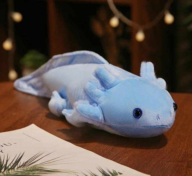 Yiran toy Axolotl Salamander Plüschtier, Bunt / Mehrfarbig, 45cm, ab 3 Jahre - Bild 1