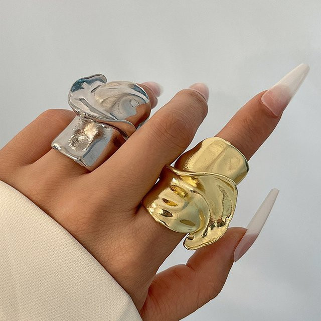 Ingemark Ring, Goldfarben, Vintage, Damen - Bild 1