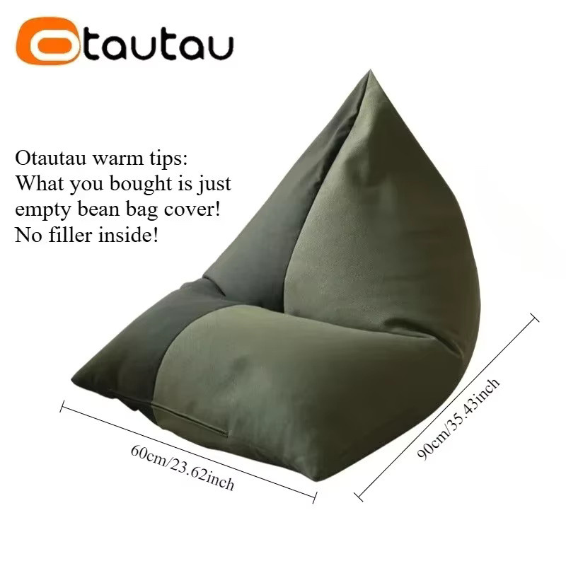 OTAUTAU Outdoor Sitzsackbezug DD182 aus wasserabweisendem Oxford-Polyester in Grün - Bild 3
