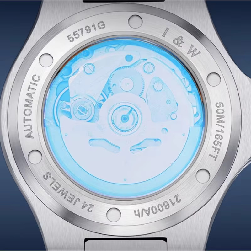KARNEVAL Armbanduhr Automatik, Edelstahl, Herren - Bild 6