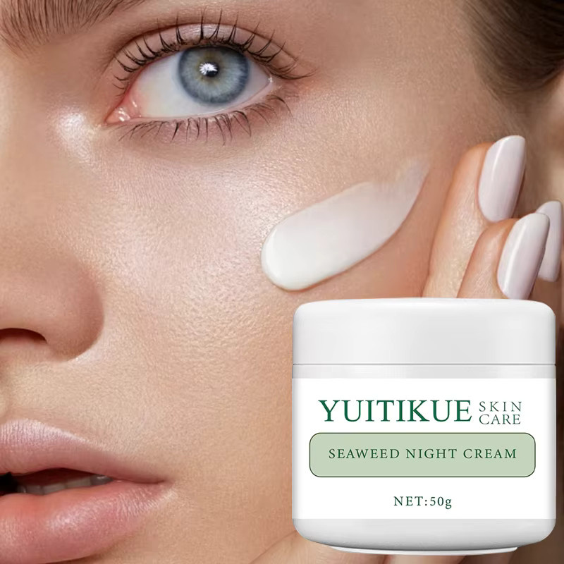 YUITIKUE Seaweed Nachtcreme, 50g, für normale Haut - Bild 2