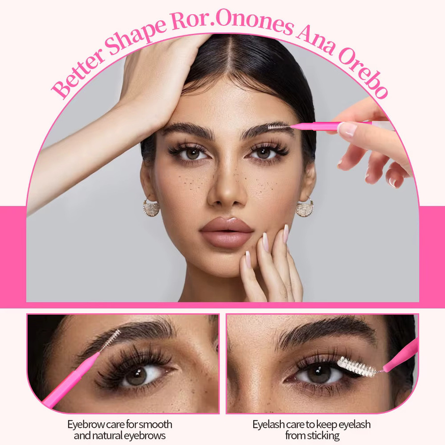 MAYOOC LASH Mini Augenbrauenpinsel Einweg, Unisex - Bild 5