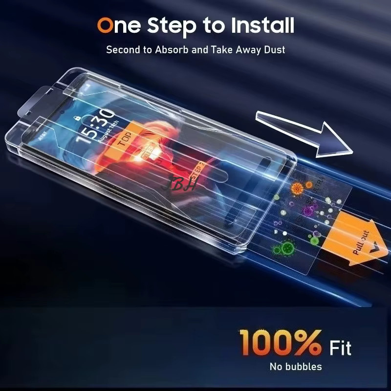 Samsung Anti-Spy Privatsphäre Displayschutz aus gehärtetem Glas für Galaxy S26 Ultra S25 S24 S23 S22 S21 Plus, transparent - Bild 2