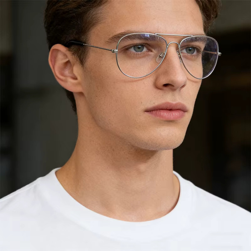 KSVEREN Sonnenbrille Aviator, Metall, Vollrand, Unisex - Bild 2