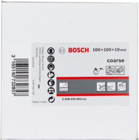 Bosch Lamellenschleifwalze mit Vlies für Winkelschleifer, Durchmesser: 100 mm, Breite: 19 mm, Körnung: grob - Bild 2