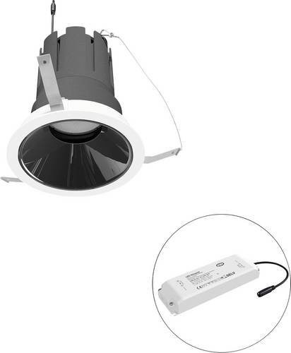 EVN LED-Deckenstrahler F01R09SM3840L24P in Weiß, rund und verstellbar - Bild 1