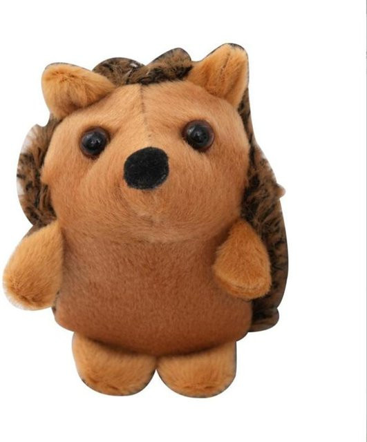 BC Pet Supplies Igel Anhänger Plüsch Spielzeug, braun, ab 6 Jahren - Bild 1