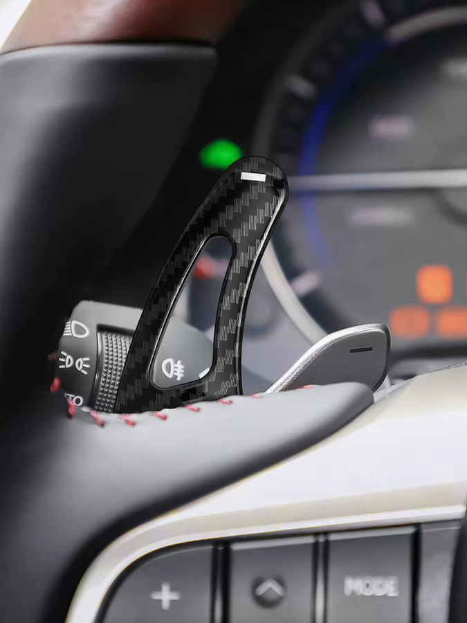 Paddle Shifter Verlängerung Zierleisten in Schwarz für Lexus GS, RX Modelle - Bild 6