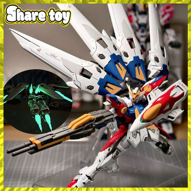 JINMA Wing Zero RG 1/144, Actionfigur, Bausatz, mit Nachtlichteffekt - Bild 1