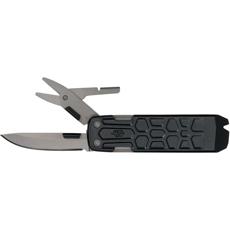 Gerber Lockdown Slim Pry Taschentool in Schwarz mit 7 Werkzeugen inklusive Messer und Schraubendrehern - Bild 2