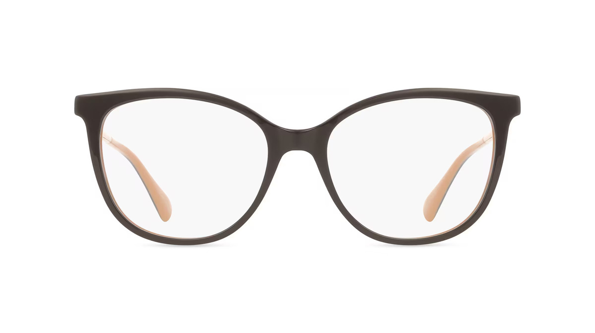 Max Mara MM5008 Korrektionsbrille, Vollrand, Quadratisch, Acetat, Unisex, braun - Bild 1
