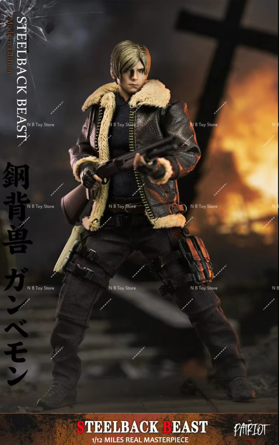 Miles Patriot Studio Resident Evil Leon S. Kennedy Charakterfigur, 1/12 - Bild 2