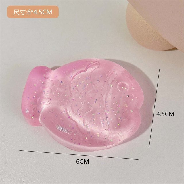 Yiran bag Kawaii Katzenpfote Squeeze Spielzeug Cartoon Anti-Stress Sensorisches Fidget Spielzeug Simulation Transparentes Katzenfuß Squishy - Bild 1
