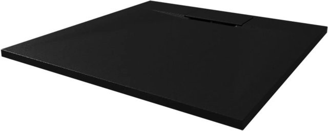 Breuer Duschwanne LiteLine Quadrat Extraflach Anthrazit B/T: 80 x 80 cm - Bild 1