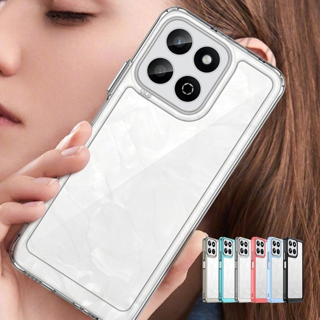 Stoßfeste Smart Case Schutzhülle für Huawei Honor 200 Smart in Transparent - Bild 1