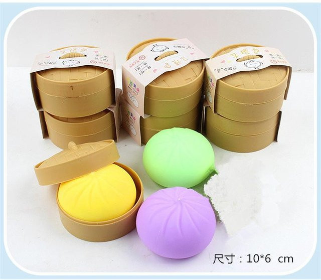 BC Pet Supplies Dumpling Squishes Quetschies, Anti-Stressball, 1-teiliges Set - Bild 1