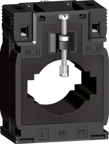 Schneider Electric METSECT5MD060 Stromwandler 1-phasig, Primärstrom 600A, Sekundärstrom 5A, Leiterdurchführung Ø: 40 mm, Schwarz - Bild 1