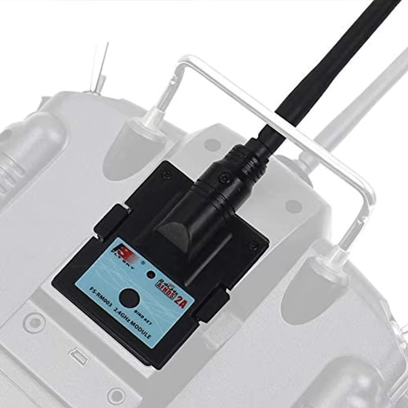 Flysky FS-RM003 2.4G AFHDS 2A Sender-RF-Modul in Schwarz für FS-TH9X NV14 PL18 Fernbedienungen und IA10B X6B X14S IA6 IA6B Empfänger - Bild 3