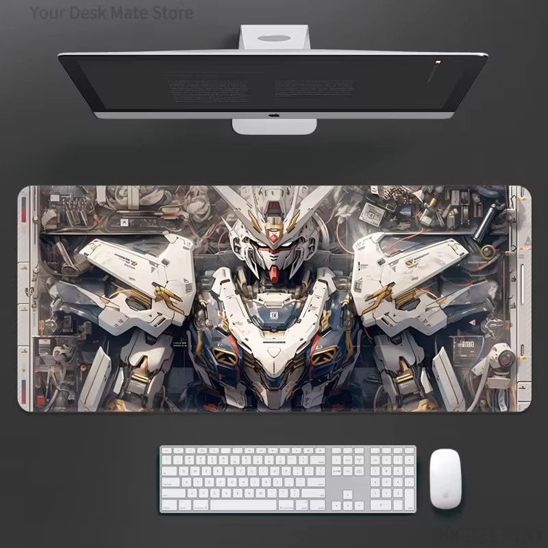BANDAI Gundam Zaku Gaming-Mauspad und Schreibtischunterlage Navy Blue B/B/H: 80 x 30 x 0,2 cm - Bild 2