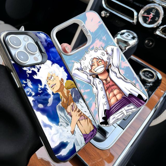 Bunte Handyhülle L-Luffy-S Gear 5 für Apple iPhone 17 16 15 14 13 12 11 8 7 Pro Max Plus Mini - Bild 1