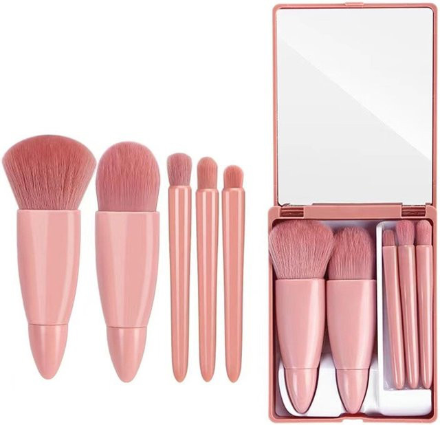Beautyyy Make-up Pinsel Set, 5 Stück, rosa, Unisex - Bild 1