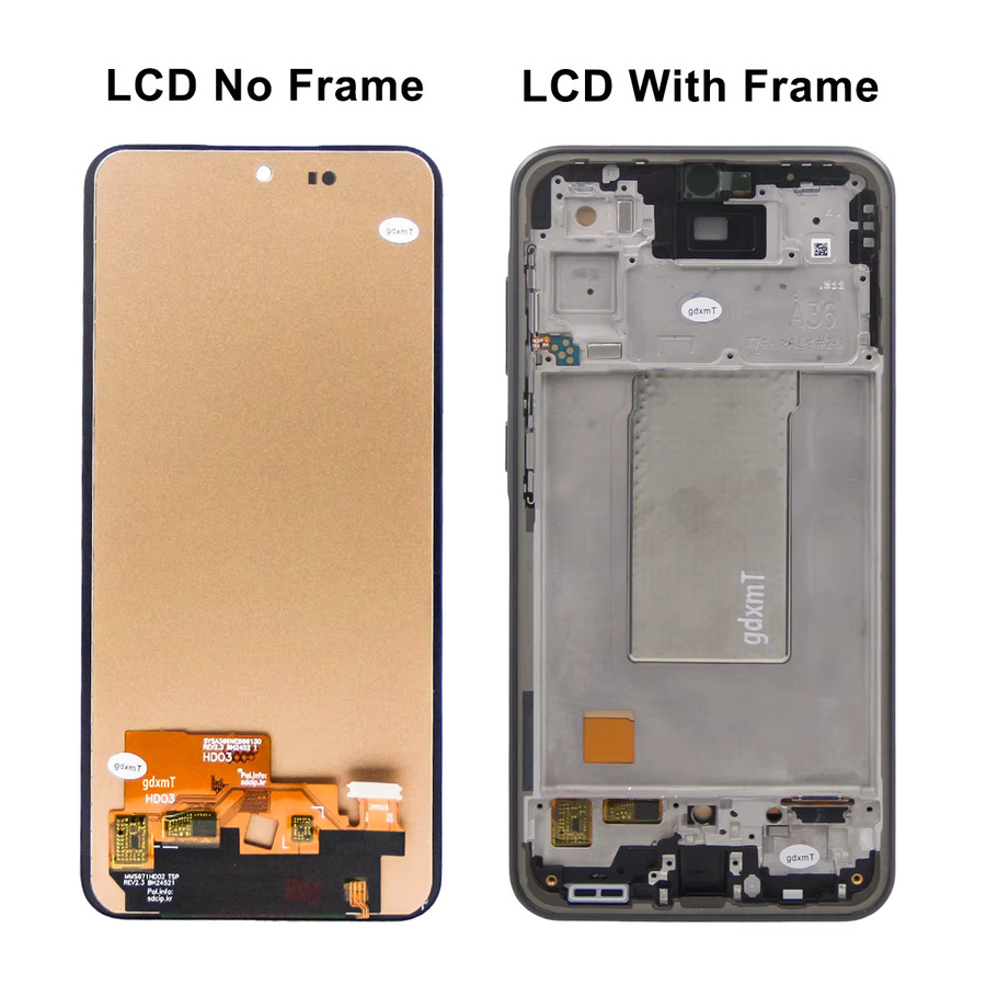 Samsung A36 5G TFT LCD Touch Screen Digitizer Montage Ersatzteil in Schwarz kompatibel mit A366B A366E A366U A366B/DS A366E/DS - Bild 3