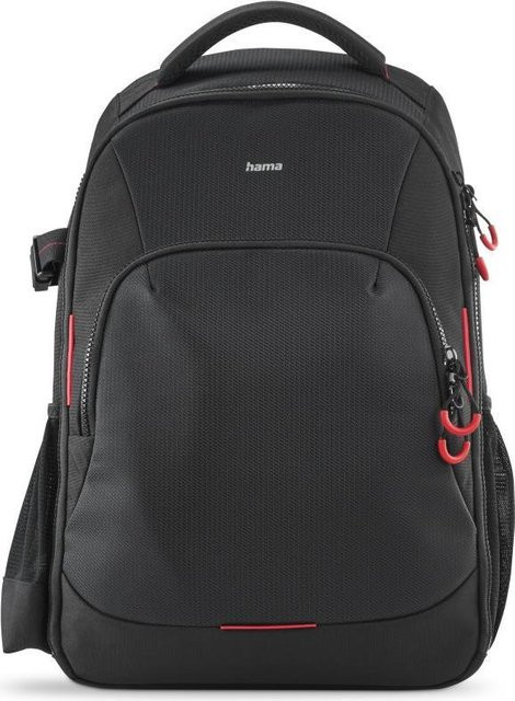 Hama Ohio Kamerarucksack 190 aus Polyester in Schwarz/Rot - Bild 1