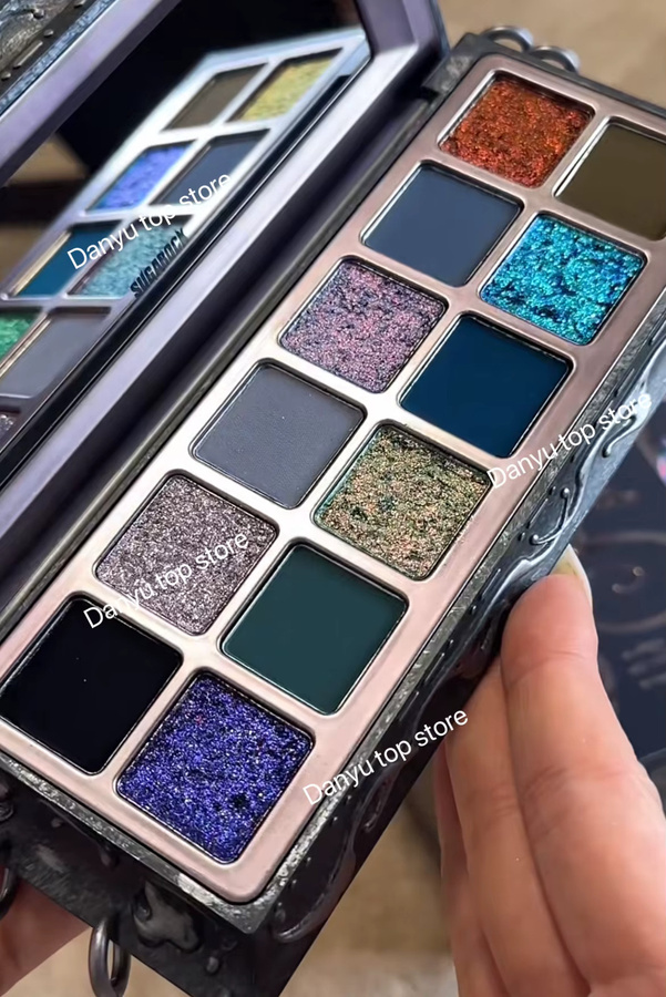 Sugarock Dark Dust Lidschatten-Palette, 12 Farben, Unisex - Bild 2