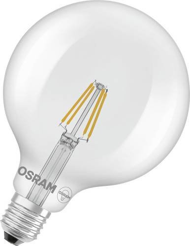 OSRAM HOMELIGHTING LED Filament Globe E27 Warmweiß Transparent Durchmesser: 12,5 cm, Höhe: 12,5 cm - Bild 1