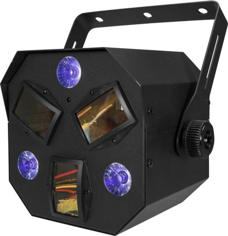 Eurolite FE-300 DMX LED-Effektstrahler in Schwarz mit 9 x 2 W RGB LEDs - Bild 2