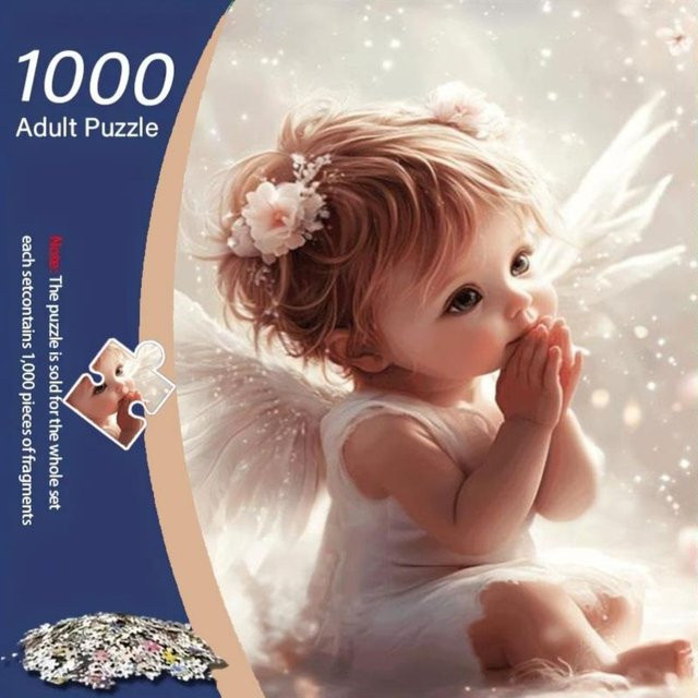 AZNM Little Angel Praying Time Puzzle, 1000 Teile - Bild 1