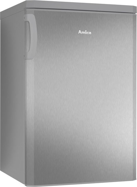 Amica Tischkühlschrank VKS 351 110-2 in Edelstahl-Optik, Silber - Bild 1