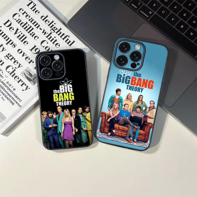 The Big Bang Theory Handyhülle aus weichem TPU für iPhone 16 15 14 13 12 11 Pro Max Plus Mini - Bild 1